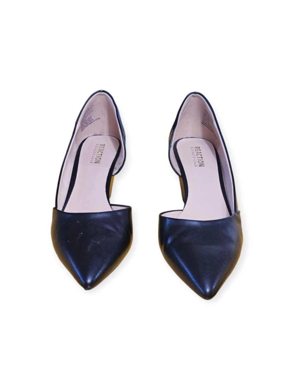 Kenneth Cole Reaction Womens Eltinn Black Wedge Pumps Size 10 EU 41 Box Included - Picture 2 of 7